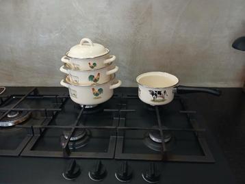Pannen set steelpan boerderij  beschikbaar voor biedingen