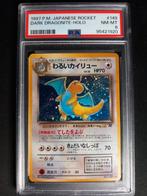 Dark Dragonite #149 Rocket Gang Holo Rare Japans PSA8, Hobby en Vrije tijd, Verzamelkaartspellen | Pokémon, Verzenden, Zo goed als nieuw