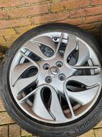 renault velgen set 4x100 17 inch 7J, Auto-onderdelen, Banden en Velgen, 205 mm, 17 inch, Banden en Velgen, Gebruikt