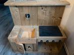 Keukentje van steigerhout, Kinderen en Baby's, Ophalen, Gebruikt, Hout, Speelkeuken