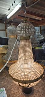 Indrukwekkende Mega Franse Kroonluchter, Ophalen, Gebruikt, Glas, Frans