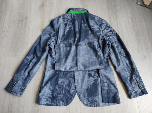 MANUEL RITZ Bijzonder Jeans-Blauw Zomer-Colbert maat 50, Kleding | Heren, Kostuums en Colberts, Zo goed als nieuw, Maat 48/50 (M)