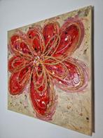 Abstract schilderij Flowers nr 1 ORIGINEEL, Huis en Inrichting, Woonaccessoires | Schilderijen, Tekeningen en Foto's, Oorspronkelijke maker