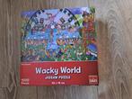 Wacky world puzzels 1000 stukjes, Ophalen of Verzenden, 500 t/m 1500 stukjes, Zo goed als nieuw, Legpuzzel