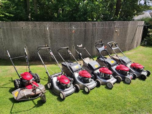6 ingeruilde HONDA motormaaiers (HRB 475, HRX 476, HRG 536,), Tuin en Terras, Grasmaaiers, Gebruikt, Benzine-grasmaaier, 50 cm of meer