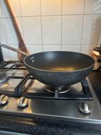 wok, Ophalen, Gebruikt, Gietijzer, Keramische plaat
