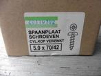 spaanplaatschroeven 200 stuks 5x70, Ophalen of Verzenden, Nieuw, 50 tot 100 mm, Schroeven