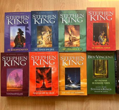 Stephen King - De Donkere Toren - compleet!, Boeken, Fantasy, Zo goed als nieuw, Ophalen of Verzenden