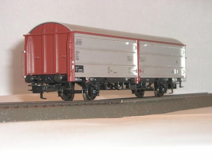 Marklin schuifwandwagon 00756-24*DB* KortKopp (#381), Hobby en Vrije tijd, Modeltreinen | H0, Nieuw, Wagon, Wisselstroom, Märklin