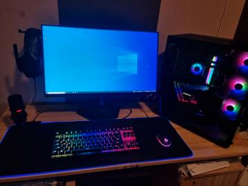 Game computer compleet! (7600x , 7700 XT, 360hz)game pc beschikbaar voor biedingen