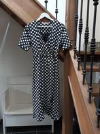 zwart / wit stippenjurk,  Steps overslagjurk, Kleding | Dames, Jurken, Maat 38/40 (M), Overige kleuren, Ophalen of Verzenden, Zo goed als nieuw