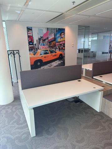 Vepa elektrisch zit-zit duo bureau met scheidingswand, 27 st - afbeelding 7