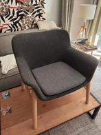 Ikea Vedbo fauteuil Antraciet/Grijs, Huis en Inrichting, Ophalen, Zo goed als nieuw, Stof