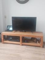 Teak houten tv meubel, Ophalen, Zo goed als nieuw, 25 tot 50 cm, Minder dan 100 cm