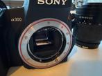 Sony a300 Spiegelreflexcamera + Extra Lens & origine Tas, Spiegelreflex, Ophalen of Verzenden, Zo goed als nieuw, Sony