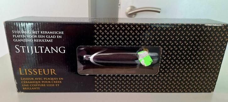 Nieuwe Lisseur Stijltang met Keramische Platen, Witgoed en Apparatuur, Persoonlijke-verzorgingsapparatuur, Nieuw, Haarverzorging