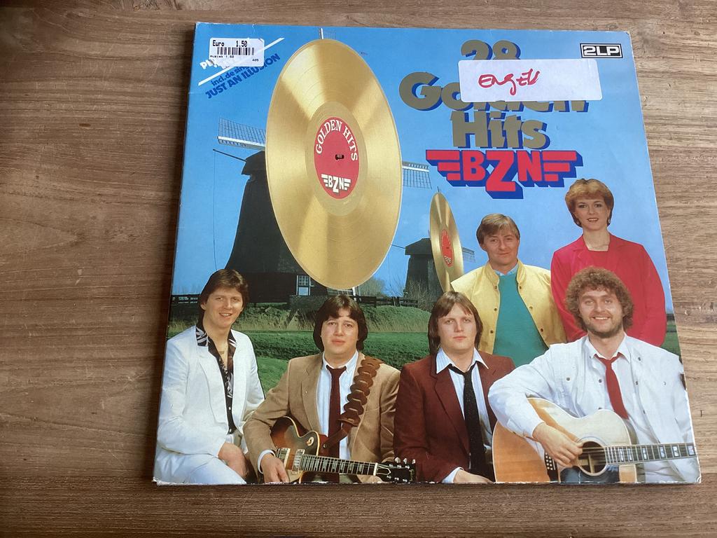 Lp BZN 28 golden hits, Ophalen of Verzenden, Gebruikt