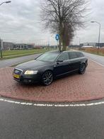 Audi A6 3.0 TDI 171KW Avant Quattro AUT 2008 Zwart, Auto's, Audi, Automaat, Zwart, Leder, Stationwagon