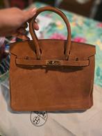 Nieuwe Suede Brown Birkin size 30 Gold Hardware, Ophalen of Verzenden, Nieuw, Bruin, Handtas