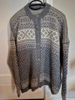Noorse wollen vest - Maat XL - ZGAN, Verzenden, Zo goed als nieuw, Maat 46/48 (XL) of groter, Grijs