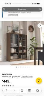 LANESUND Vitrinekast, Zo goed als nieuw, 150 tot 200 cm, 25 tot 50 cm, 50 tot 100 cm