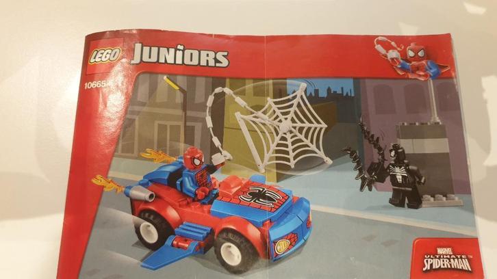 Lego Juniors Spiderman nr 10665 ( zonder doos), Kinderen en Baby's, Speelgoed | Duplo en Lego, Zo goed als nieuw, Lego, Complete set
