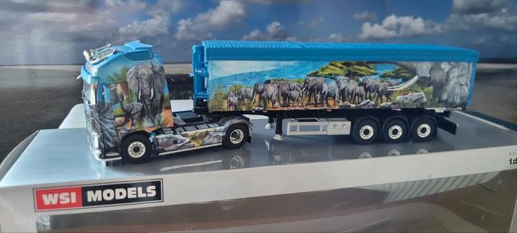 Hilker volvo fh4 wsi 01-3183, Hobby en Vrije tijd, Modelauto's | 1:50, Zo goed als nieuw, Bus of Vrachtwagen, Wsi, Ophalen of Verzenden