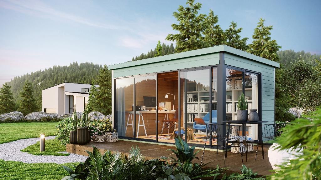 Nieuw Luxe blokhut Domeo 4 Set, Verzenden, Nieuw