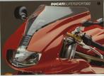 FOLDER DUCATI 900 SUPERSPORT (MY.1998) BROCHURE, Motoren, Ducati