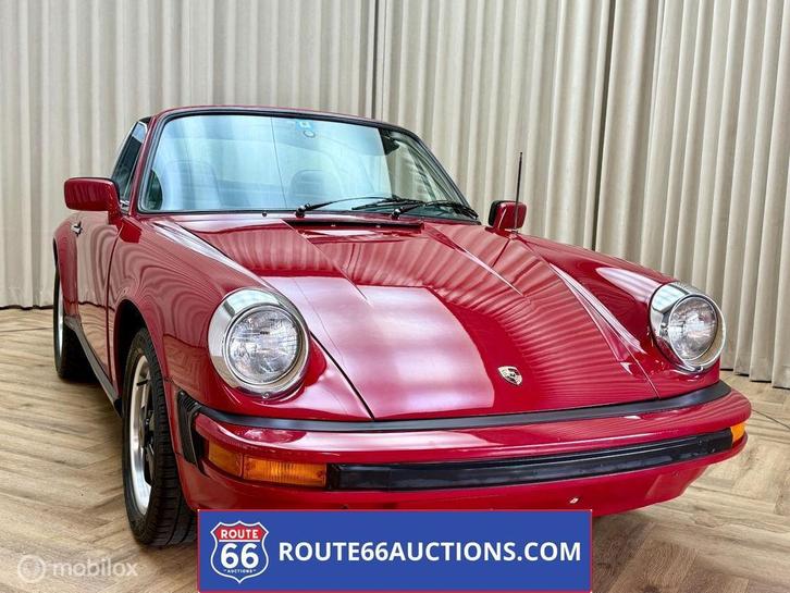 Porsche 911 Targa | 1976 | Route 66 Auctions, Auto's, Oldtimers, Bedrijf, Te koop, Porsche, Benzine, Overige carrosserieën, Handgeschakeld