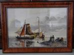 geschilderd tegeltableau schilderij Paul van dort Koekkoek, Ophalen of Verzenden