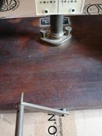 Antieke messing /bakkeliet precisie weegschaal 50x45x19 cm., Ophalen of Verzenden