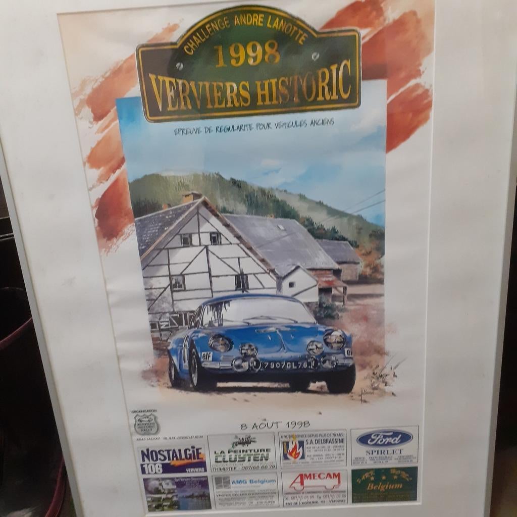 Verviers Historic 1998 Poster - Challenge Andre Lanotte, Ophalen