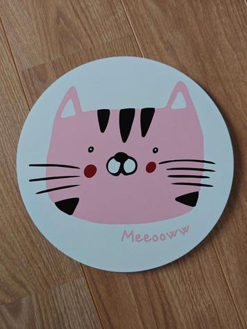 Leuke Kat Decoratie Bord beschikbaar voor biedingen