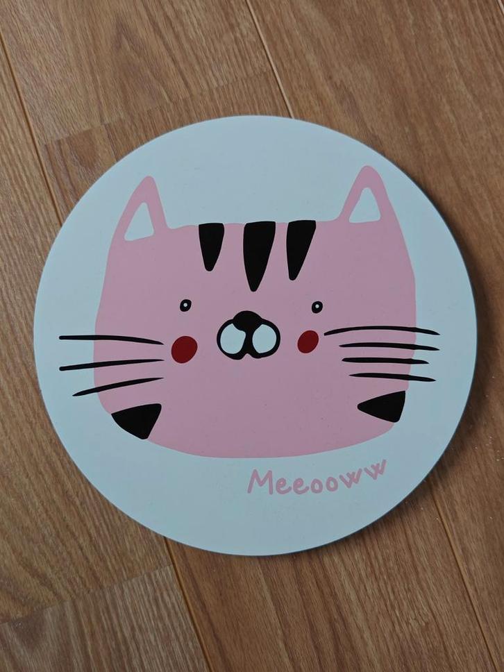 Leuke Kat Decoratie Bord, Huis en Inrichting, Woonaccessoires | Wanddecoraties, Nieuw, Ophalen of Verzenden