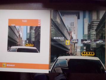 2x Renault Taxi folders/brochures, oa Megane Laguna Espace beschikbaar voor biedingen