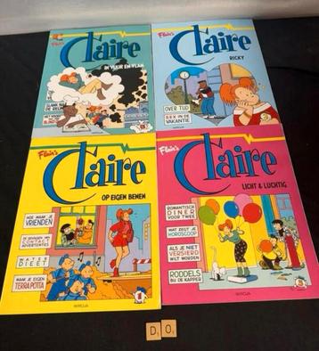 Claire. Strips. 4 stuks. €4,99 beschikbaar voor biedingen