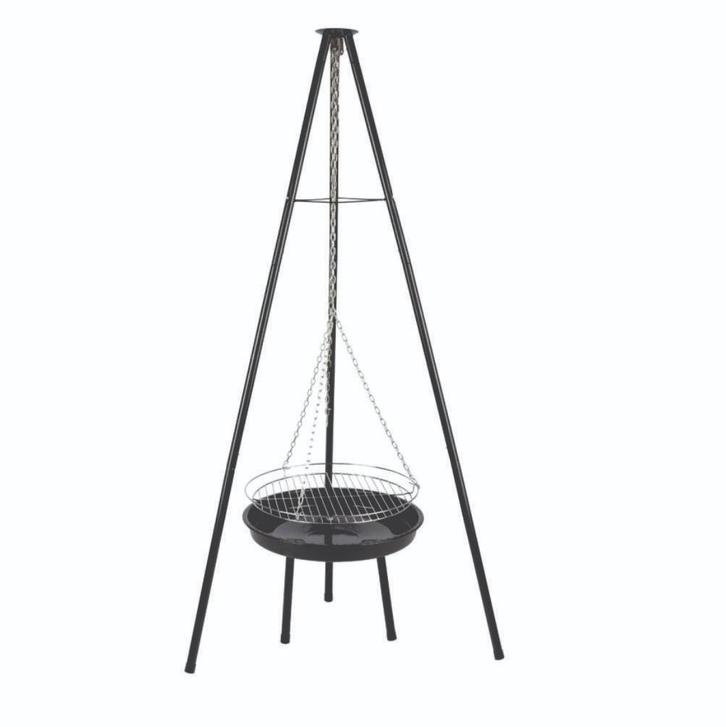 Driepoot Hang - BBQ    AANBIEDING, Tuin en Terras, Houtskoolbarbecues, Nieuw, Ophalen of Verzenden