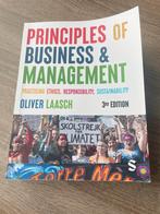 Principles of business & management - Oliver Laasch, Ophalen of Verzenden, Oliver Laasch, Beta, WO