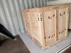 houten krat op pallet nieuw, Ophalen, 100 cm of meer, 60 cm of meer, Nieuw