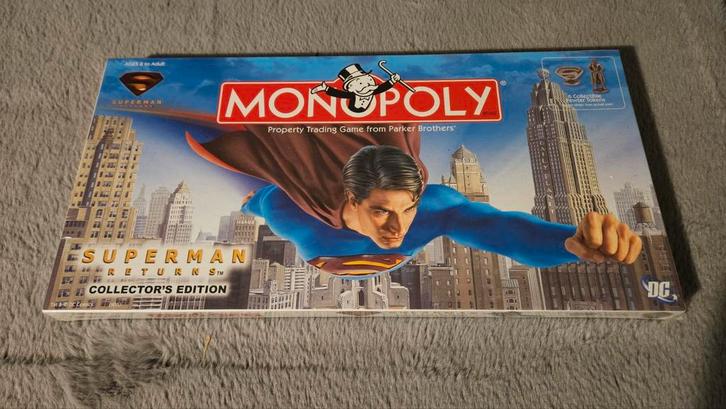 Monopoly superman *nieuw* zeldzaam, Hobby en Vrije tijd, Gezelschapsspellen | Bordspellen, Nieuw, Ophalen of Verzenden