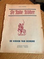 Willy Vandersteen, de rode ridder de kroon van Deirdre, Boeken, Strips | Comics, Gelezen, Ophalen of Verzenden, Eén comic, Willy Vandersteen