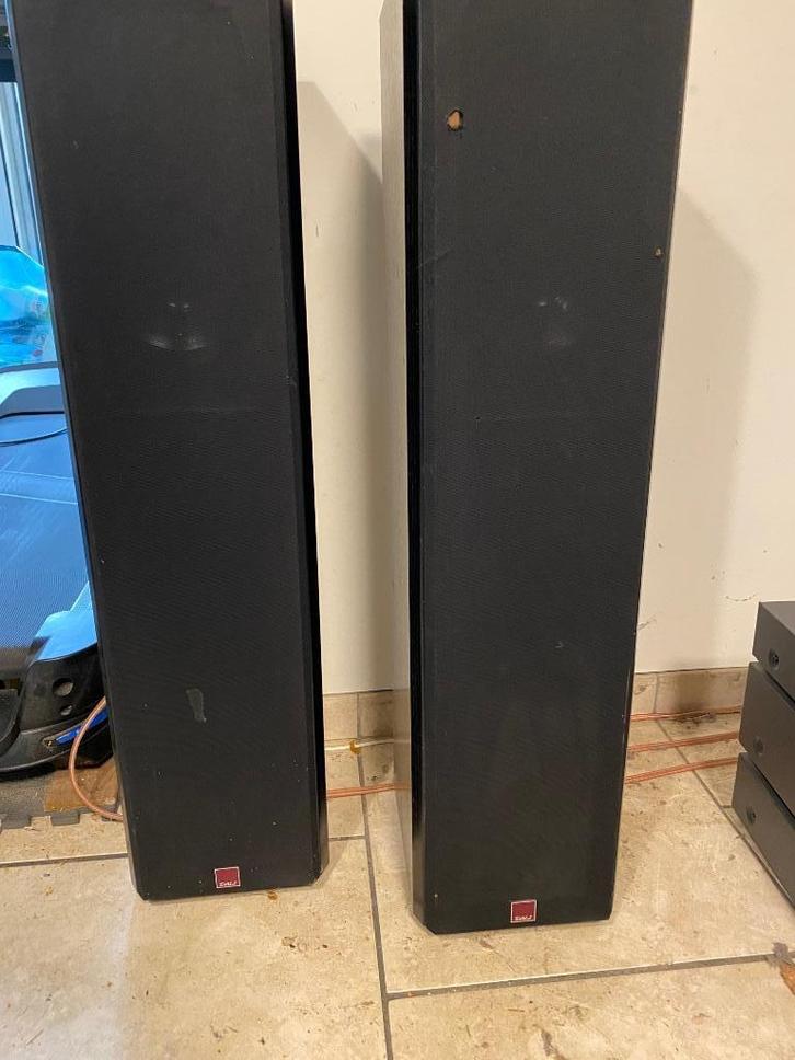 2x luidspreker Dali met accessoires, Audio, Tv en Foto, Luidsprekers, Gebruikt, Front, Rear of Stereo speakers, 120 watt of meer