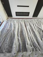 Mooie witte gordijnen , breedte 370, lengte 245 cm, Huis en Inrichting, Ophalen of Verzenden, Gebruikt, Wit, Modern