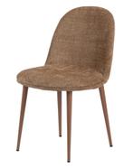 Eetkamerstoel 'Egg' Caramel – Pole to Pole Eetkamerstoel 'Eg, Huis en Inrichting, Stoelen, Overige kleuren, Verzenden, Japandi, Hotel Chique, Modern