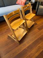2 Trip Trap stoelen - gebruikt, Ophalen, Gebruikt, Twee, Bruin