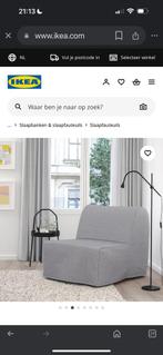 Ikea 1 p slaapbank slaapfauteuil Lycksele grijs nieuw, Huis en Inrichting, Slaapkamer | Slaapbanken, Ophalen, Eenpersoons, 190 cm of minder