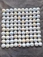 Te koop 100 nette schone witte gebruikte golfballen, Overige merken, Gebruikt, Bal(len), Ophalen of Verzenden