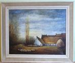 Olieverfschilderij - A. Stoffijn - Grazende schapen, Verzenden