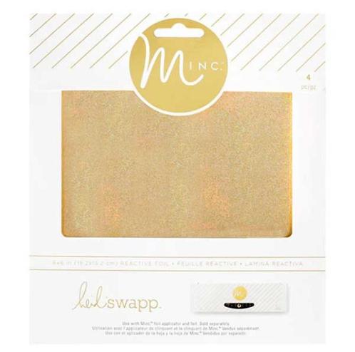 Heidi Swapp Minc Reactive Foil Sheets 6x6 Gold #312631, Hobby en Vrije tijd, Scrapbooking, Nieuw, Overige typen, Overige merken
